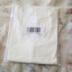Cream color t-shirt elegant brand new.